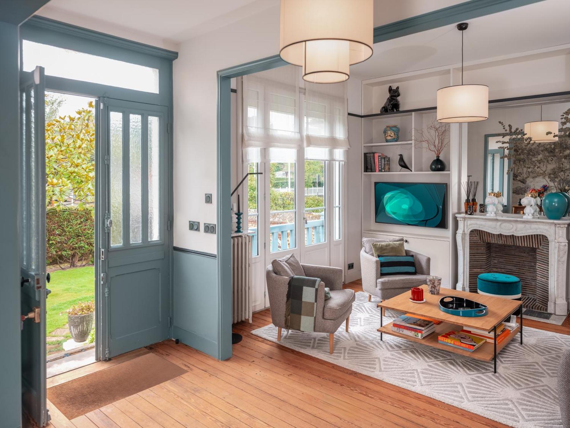 Villa Berry Centre Deauville - Chic & Stylee - Magnifique Jardin Dış mekan fotoğraf